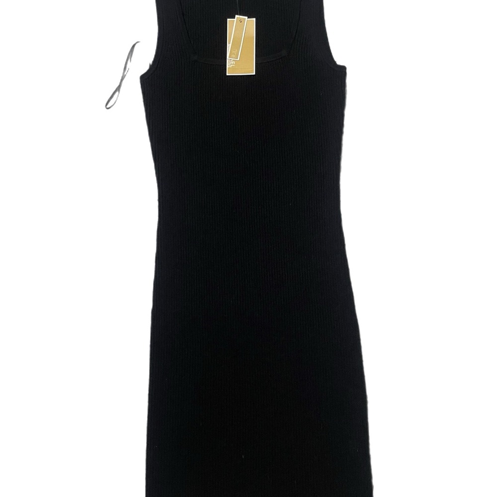 Michael Kors Black Midi Dress